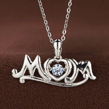 mother's day dancing stone pendant
