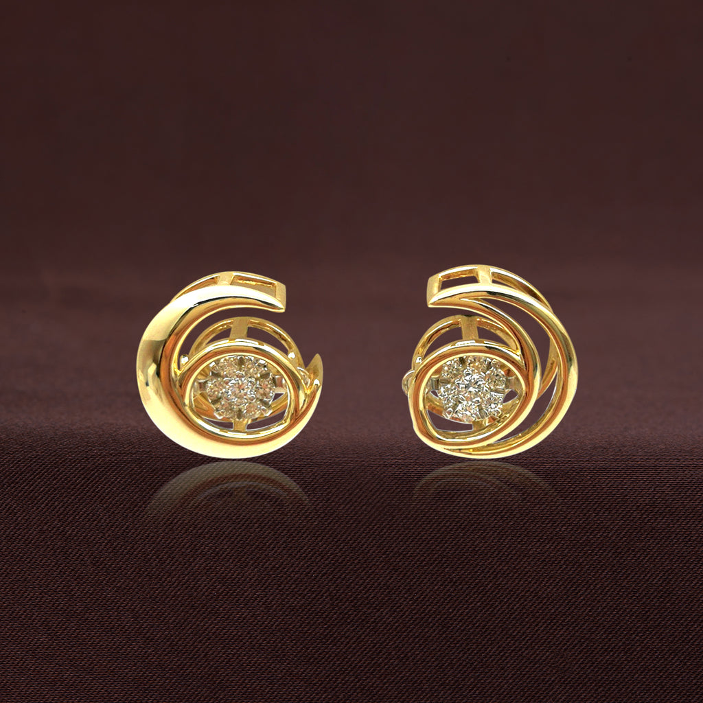 ALMASIKA Terra Nova 18-karat gold diamond earrings | NET-A-PORTER